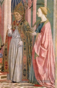  saint - Madonna und das Kind mit Saints4 Renaissance Domenico Veneziano
